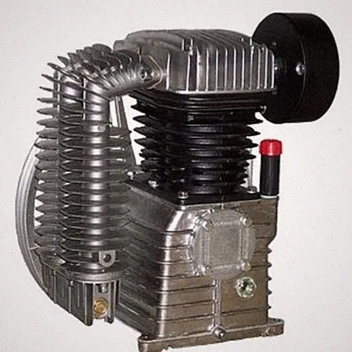 ROLAIR 3-5HP TWO STAGE AIR COMPRESSOR PUMP W/ FLYWHEEL PMP22K28CH, K28 20.35 CFM