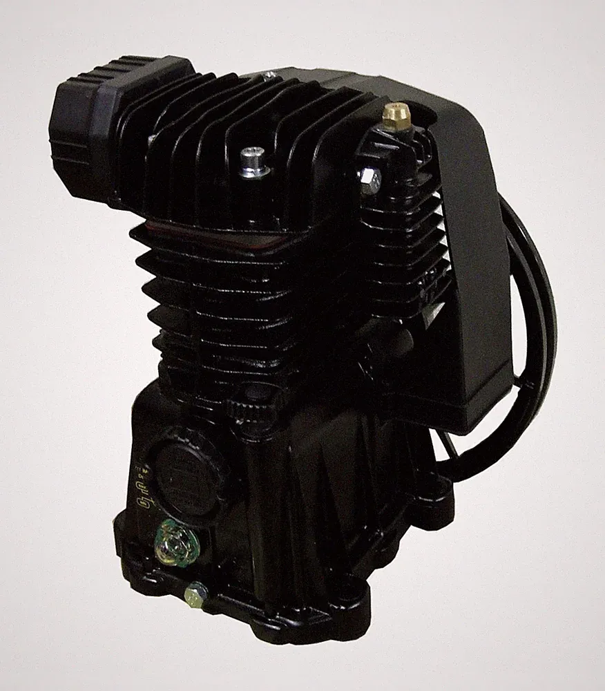 Rolair Pmp12mk103gr Air Compressor Pump, 1 1/2 Hp, 3 Hp, 1 Stage, 17 Fl Oz Oil