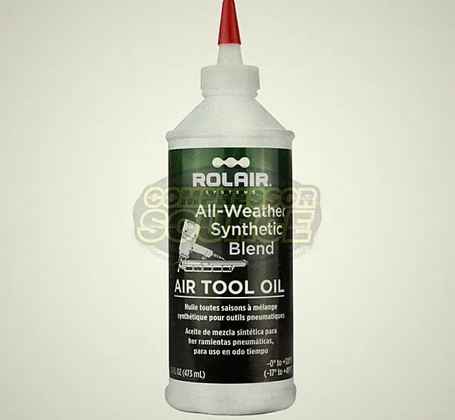 Rolair Pneumatic Air Tool Oil Lube Lubricant 16 oz Ounces OILTOOL16